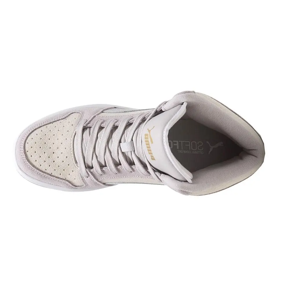 Puma shoes - PUMA Rebound Layup Stone Perforated High Top - 40187401 - Beige, Pink 8