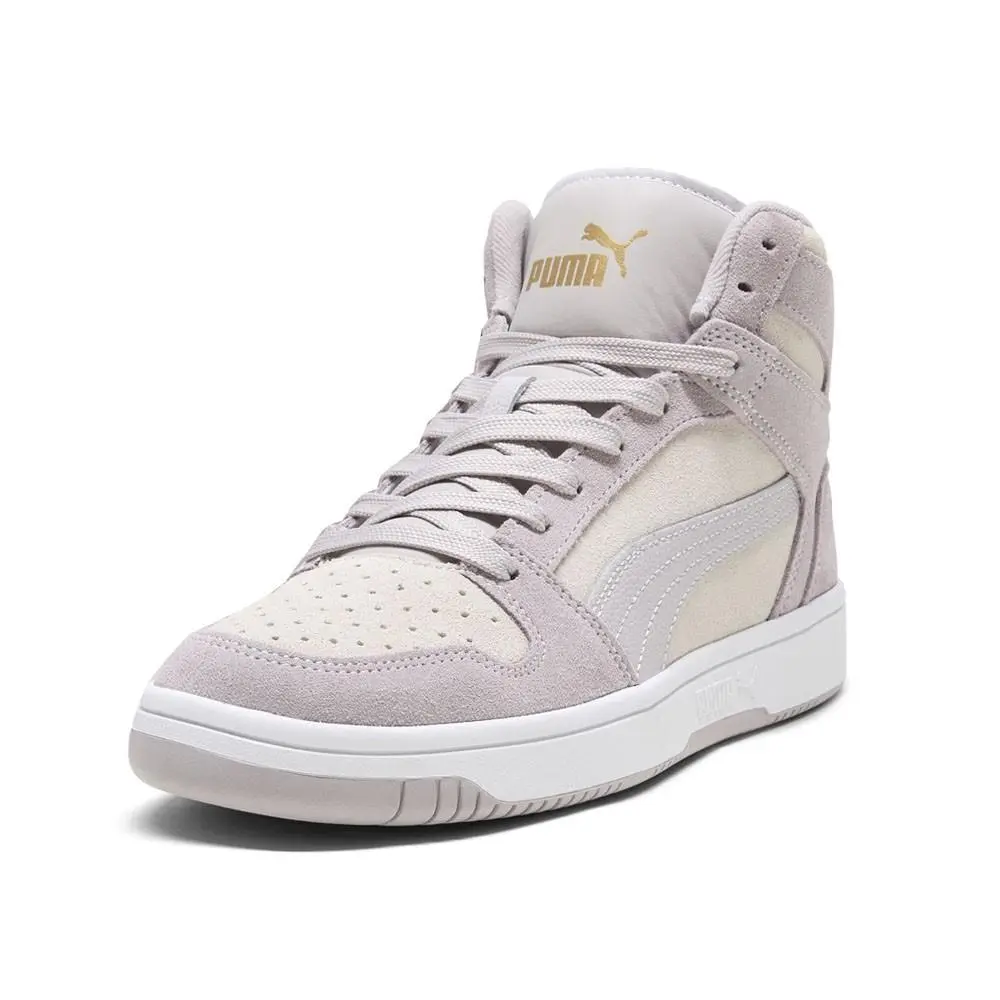 Puma shoes - PUMA Rebound Layup Stone Perforated High Top - 40187401 - Beige, Pink 6