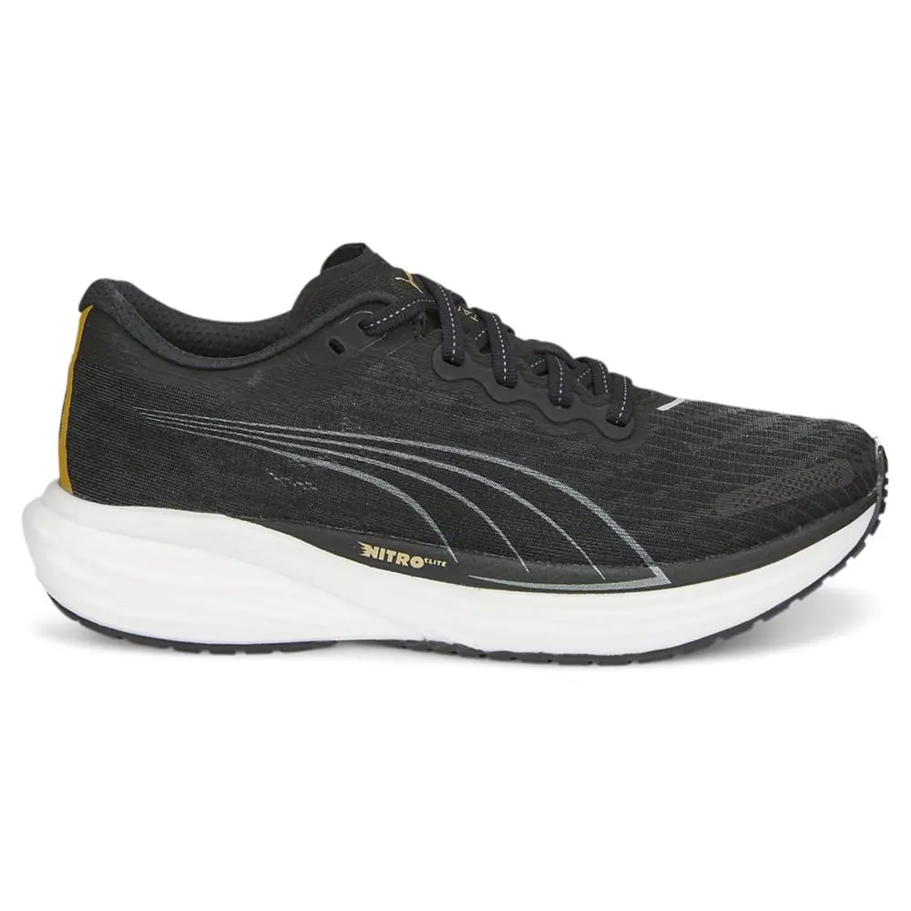 Puma Deviate Nitro 2 Running Womens Black Sneakers Athletic Shoes 37685502