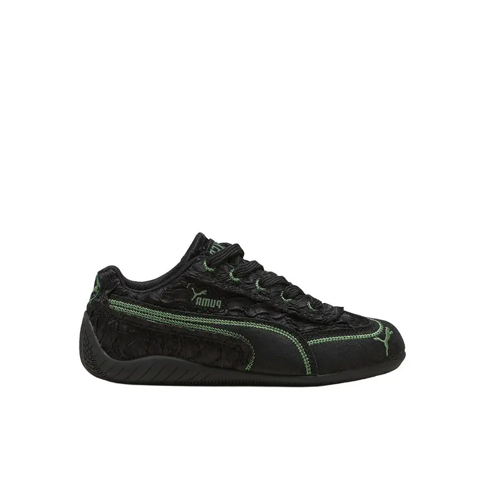 Puma X Wicked Speedcat Elphie Lace Up Toddler Girls Black Sneakers Casual Shoe