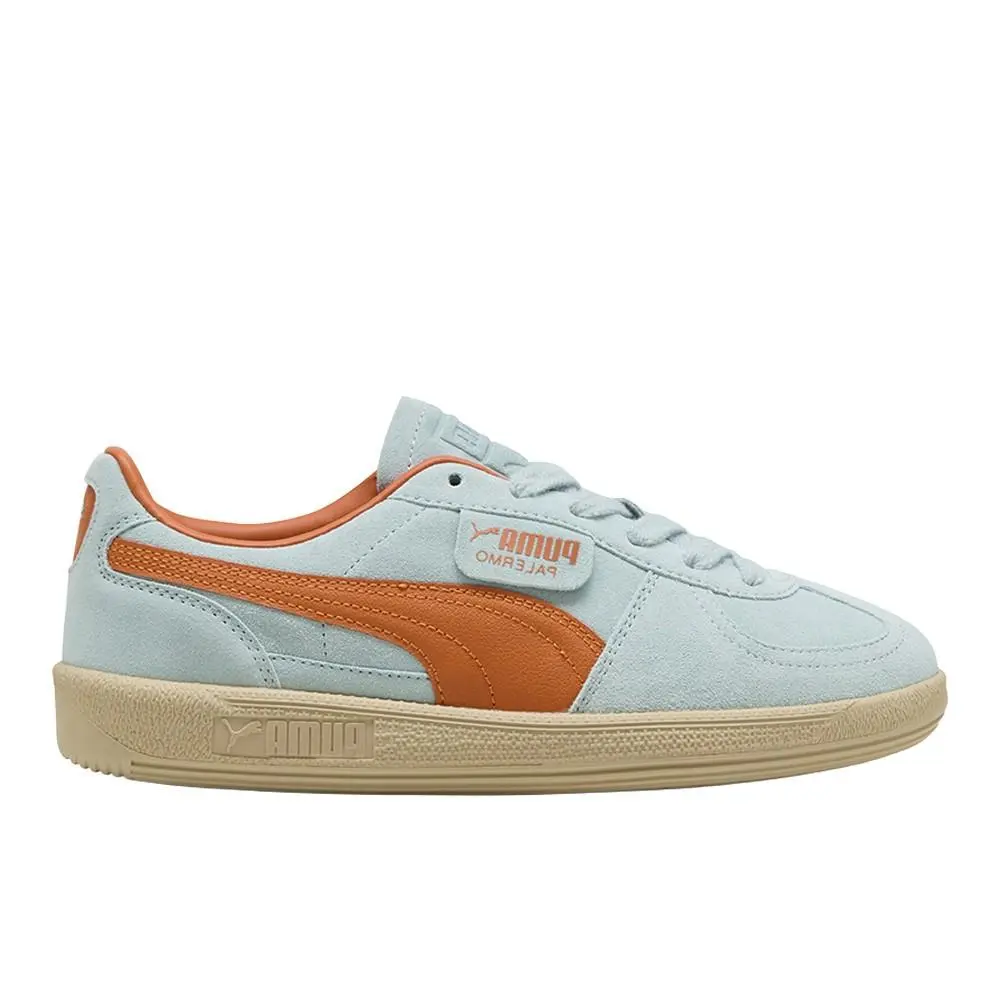 Puma Palermo Lace Up Mens Green Sneakers Casual Shoes 39646354