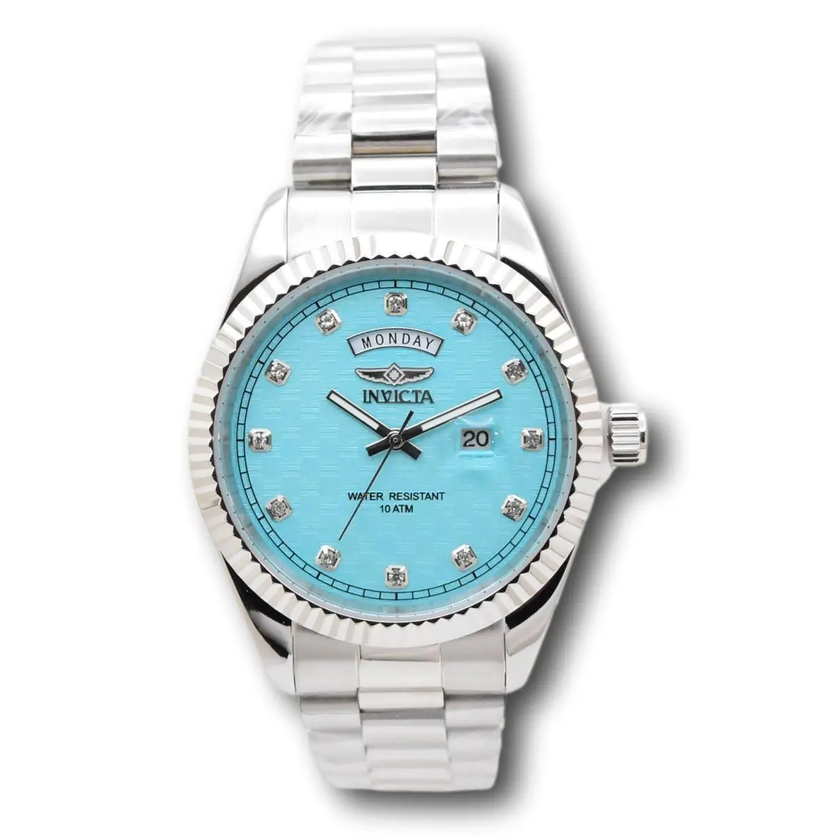 Invicta Specialty Striad Luxe Men`s Quartz Tiff Blue Checker Dial 43mm 51048