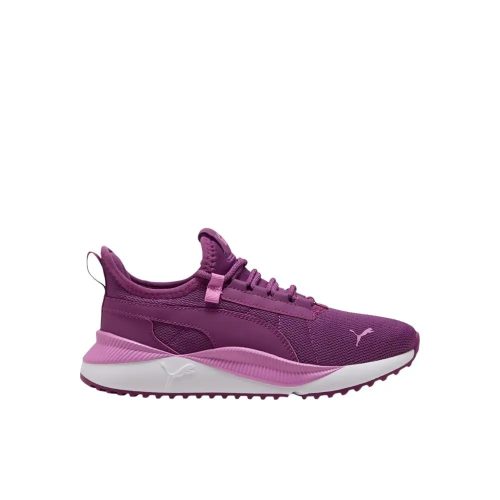 Puma Pacer Easy Street Lace Up Youth Girls Purple Sneakers Casual Shoes 3844362