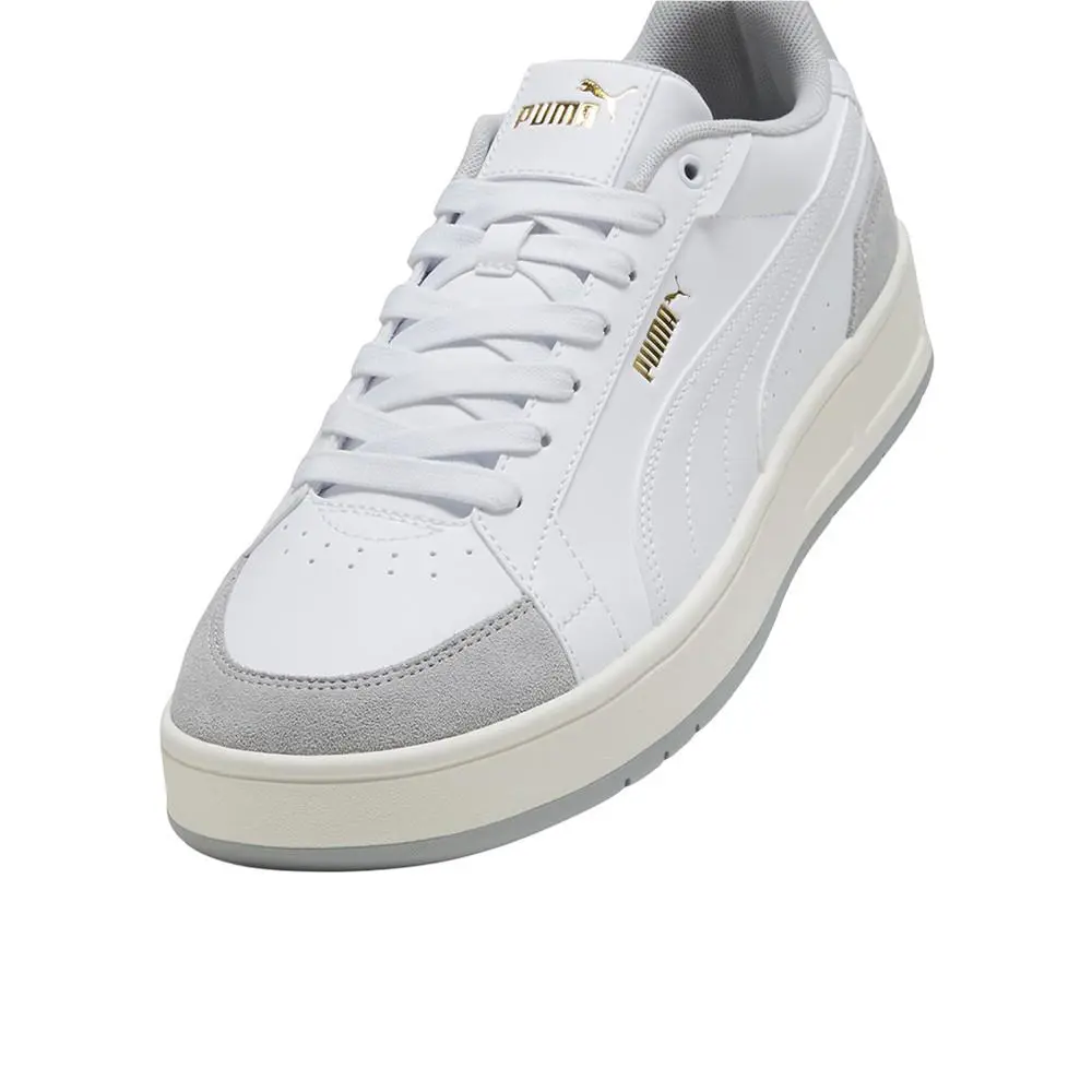 Puma shoes - PUMA Court Classico Sport Lace Up - 40073102 - White 4