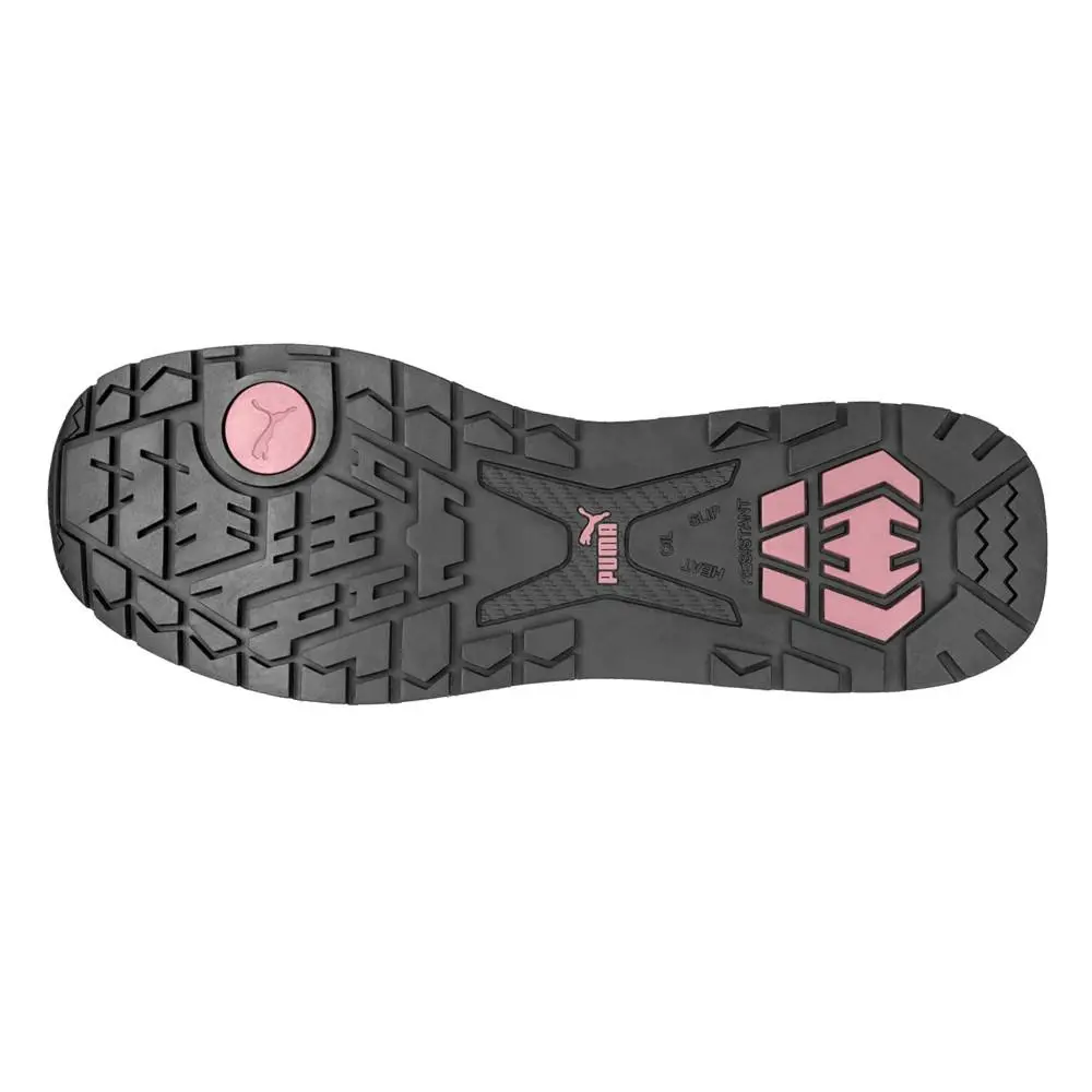 Puma shoes - PUMA Safety Frontside Electrical Hazzard Composite Toe Work - 643125 - Black, Pink 8