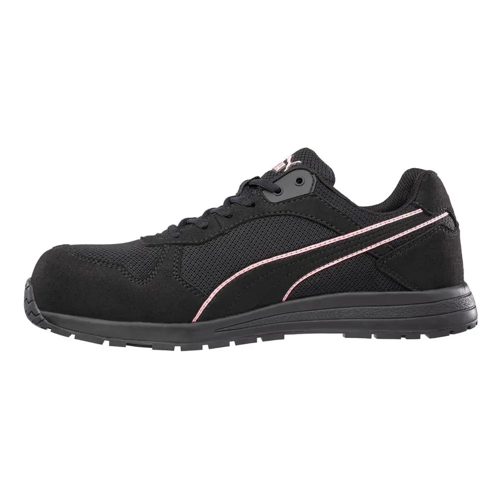 Puma shoes - PUMA Safety Frontside Electrical Hazzard Composite Toe Work - 643125 - Black, Pink 6