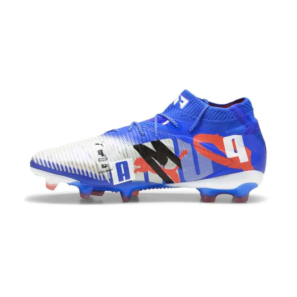 Puma shoes - PUMA Future 8 Ultimate Forever Firm Ground Soccer Cleats - 10842001 - Blue, White 7