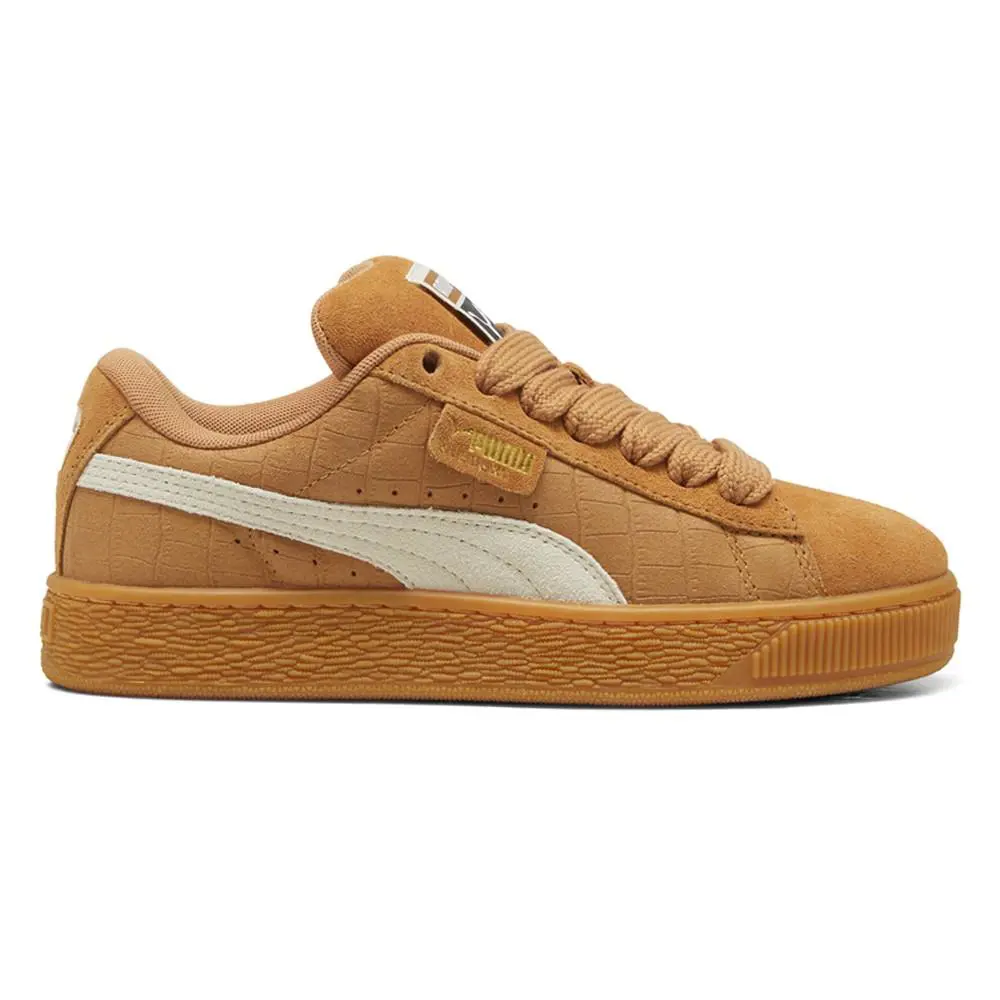 Puma shoes - PUMA Suede Xl Elevated Lace Up - 39967202 - Brown 5