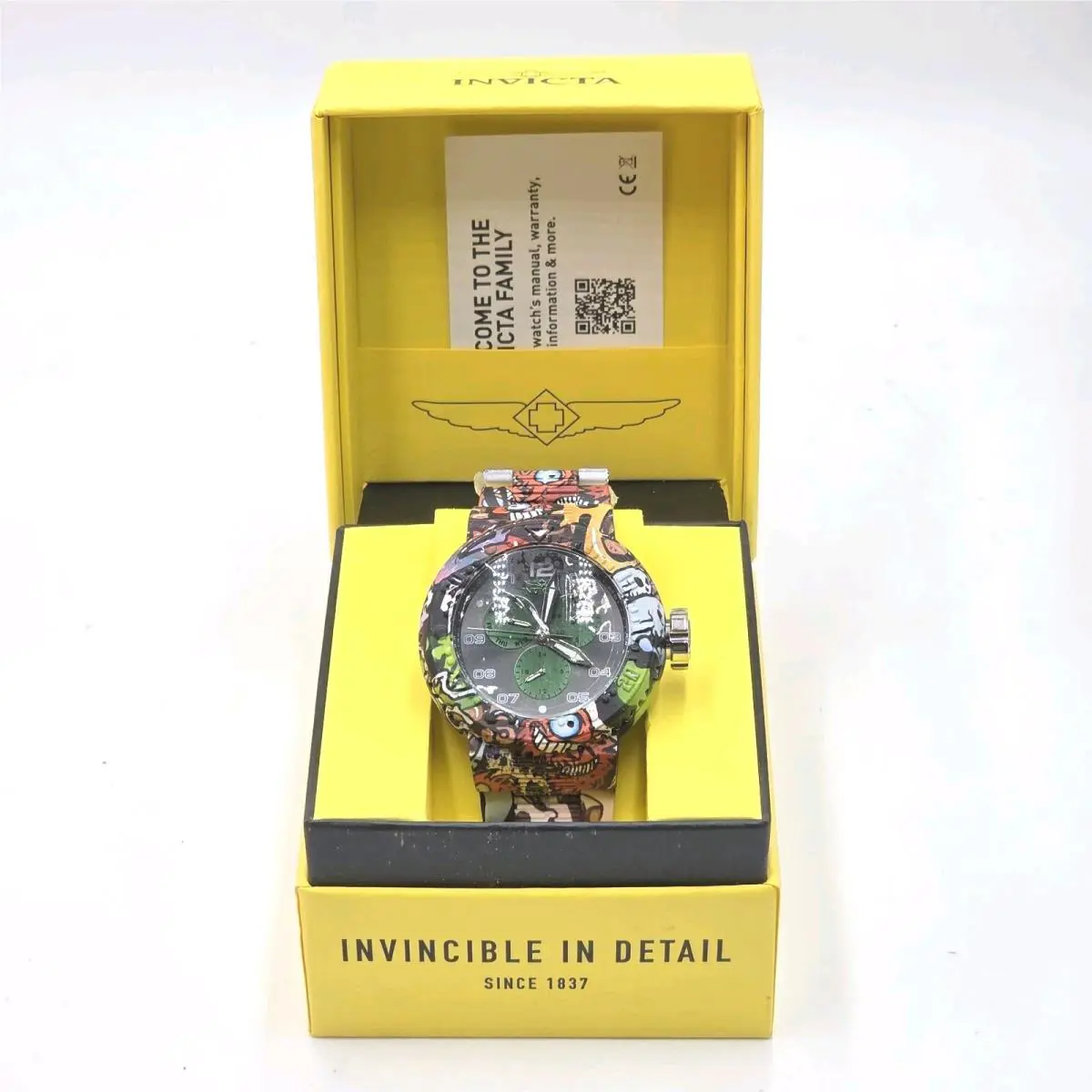 Invicta Pro Diver Neoart Flux Men`s Watch 52mm Aqua Plating Steel 50214