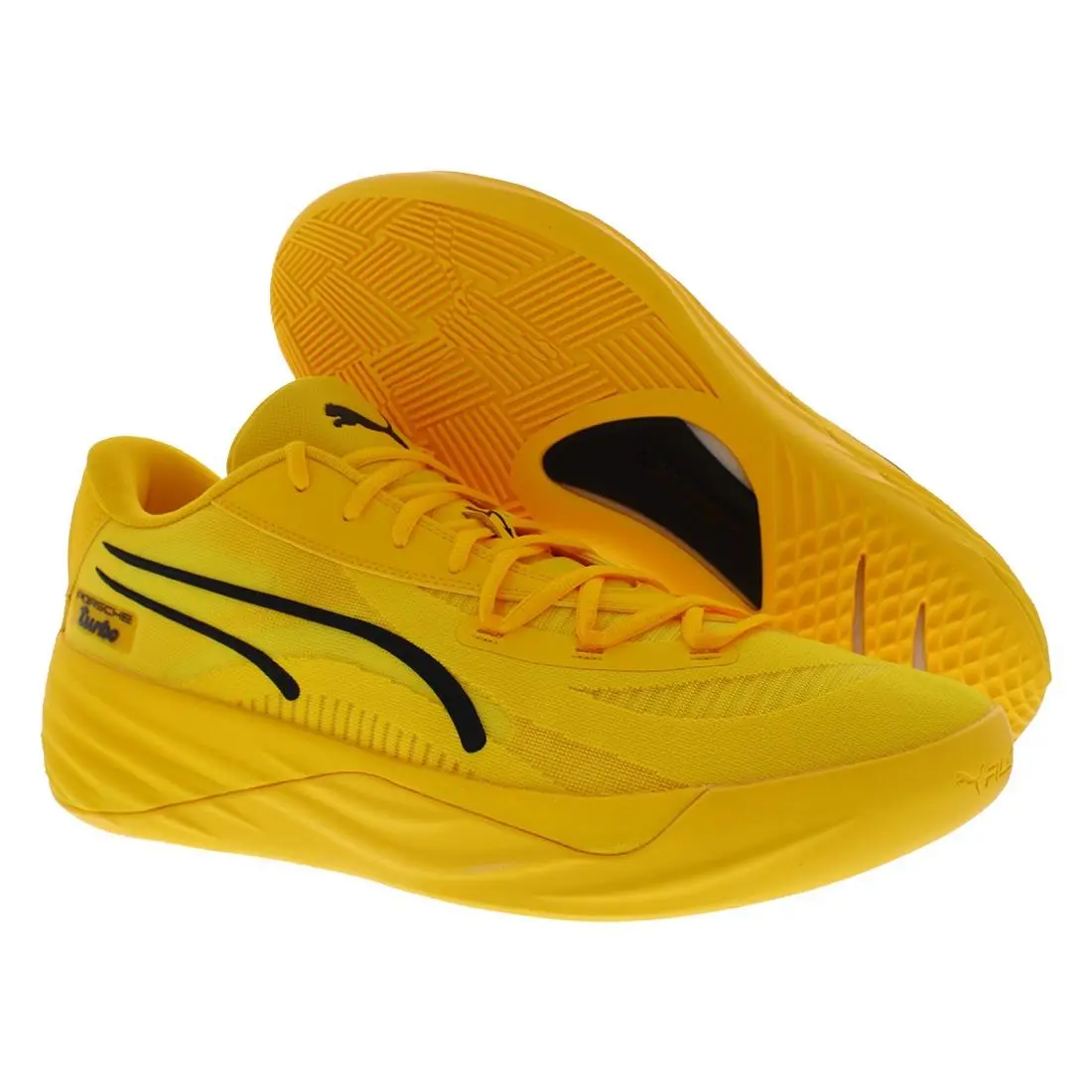 Puma shoes - Yellow/Black, Main: Yellow 3