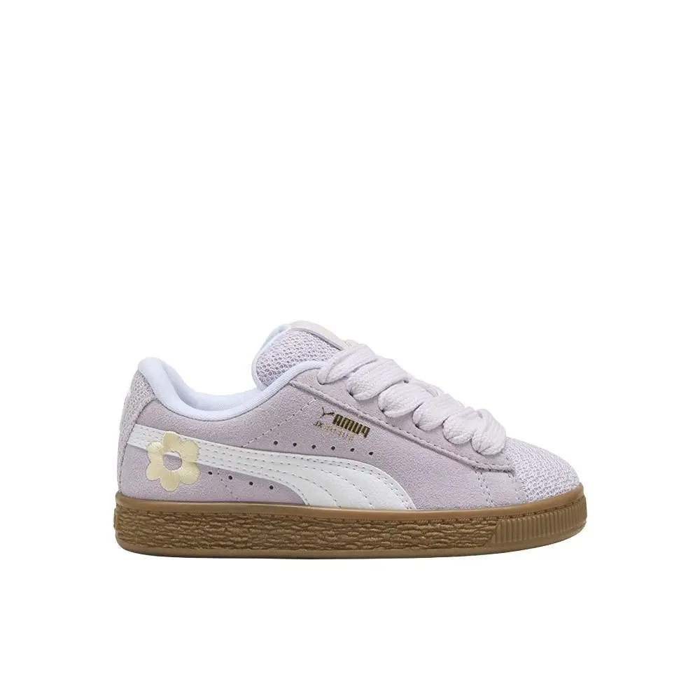 Puma shoes - PUMA Suede Xl Summer Feels Lace Up  Toddler - 40154901 - Purple 5
