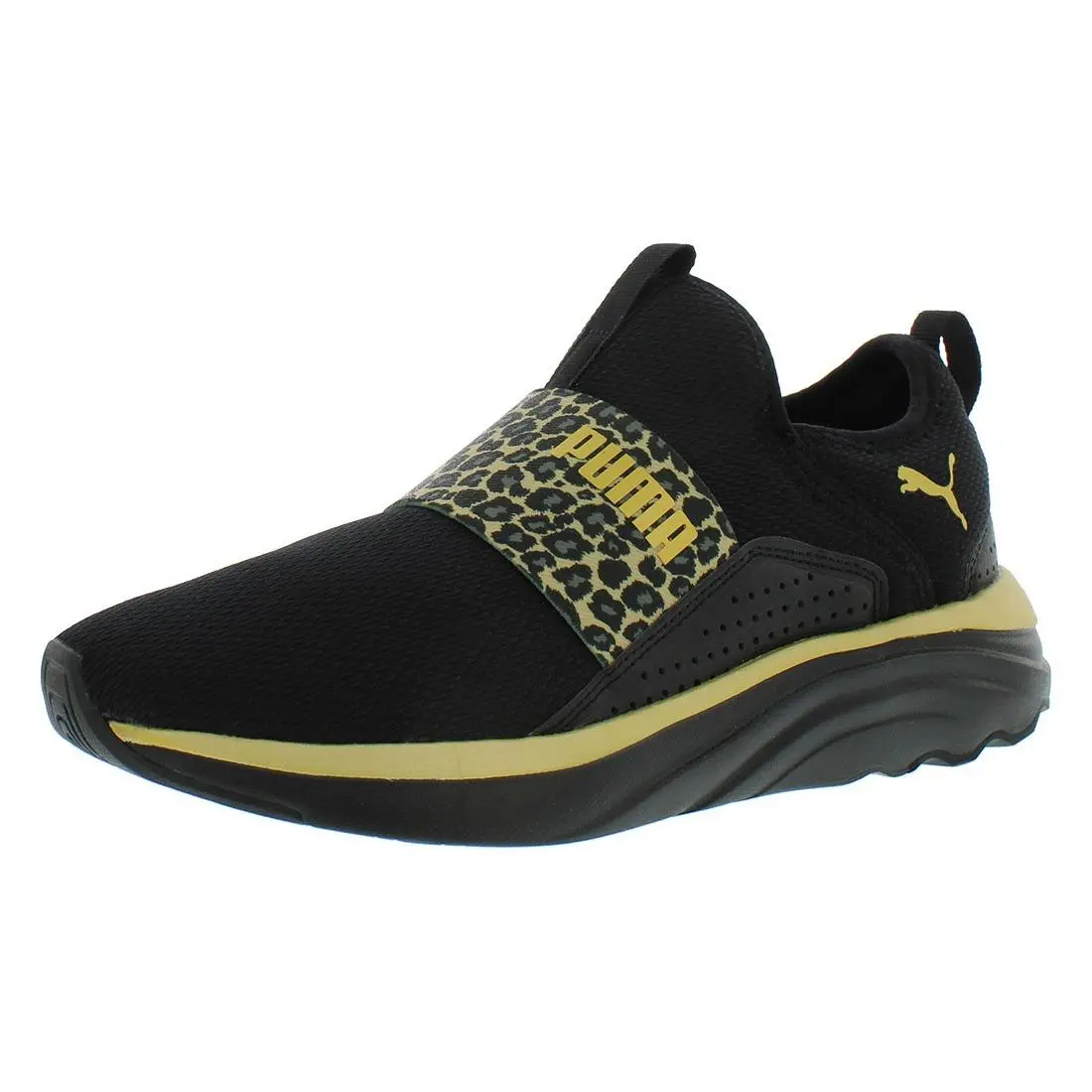 Puma shoes - Black/Gold, Main: Black 5