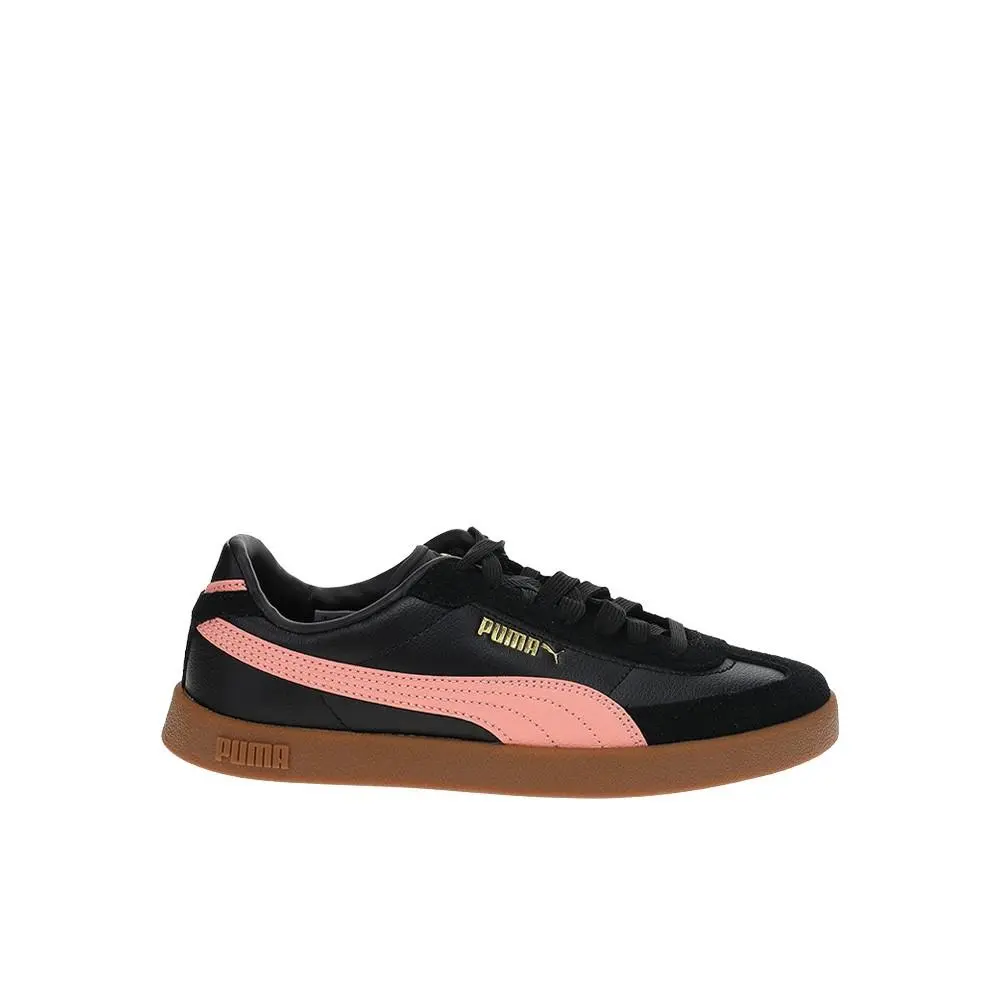 Puma Club Ii Era Lace Up Youth Girls Black Sneakers Casual Shoes 40148907
