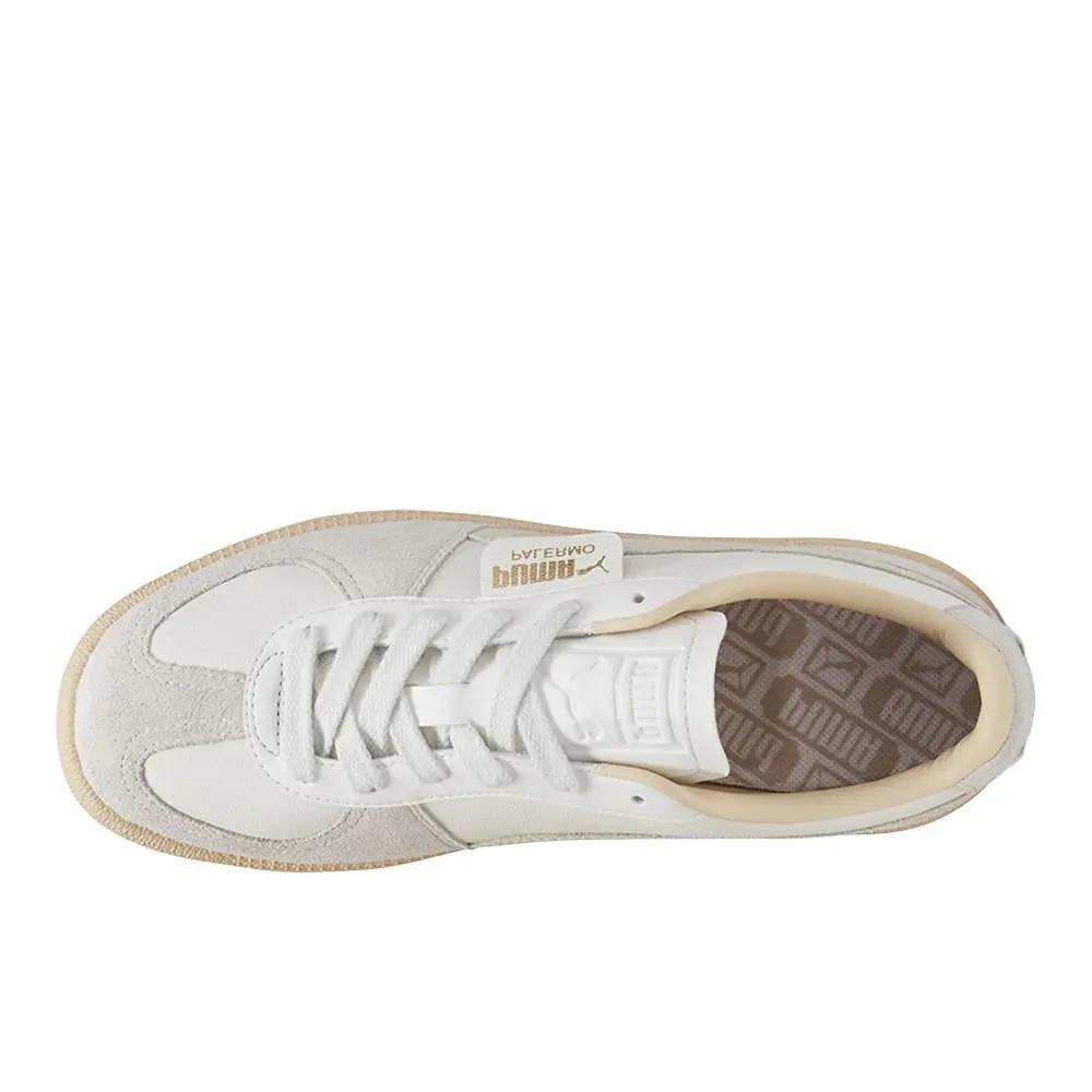 Puma shoes - PUMA Palermo Leather Lace Up - 39764711 - Off White 2