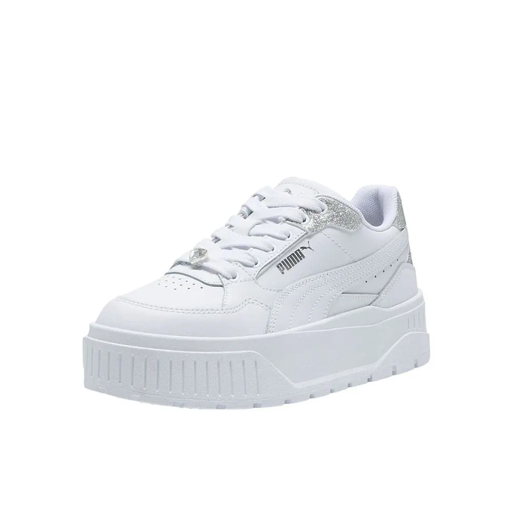 Puma shoes - PUMA Karmen Ii Idol Shine Bright Lace Up  Youth - 39916701 - White 8