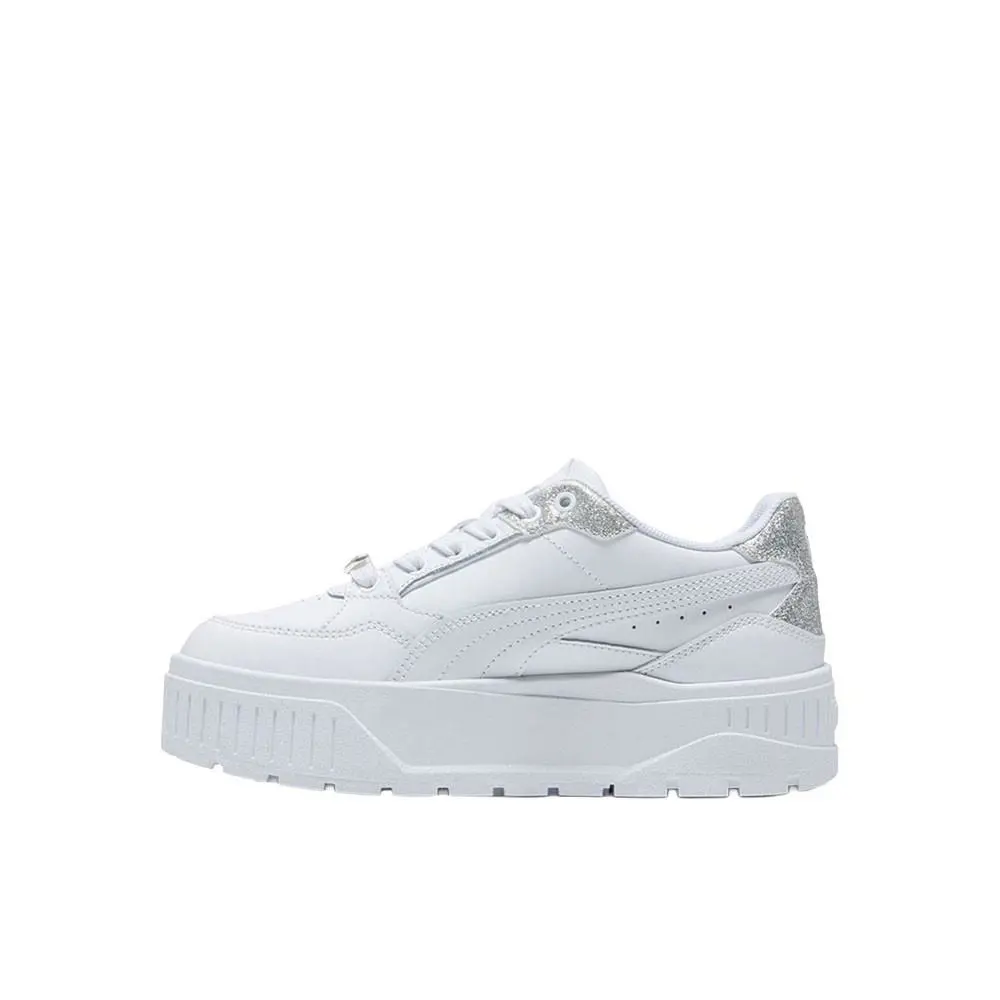 Puma shoes - PUMA Karmen Ii Idol Shine Bright Lace Up  Youth - 39916701 - White 9