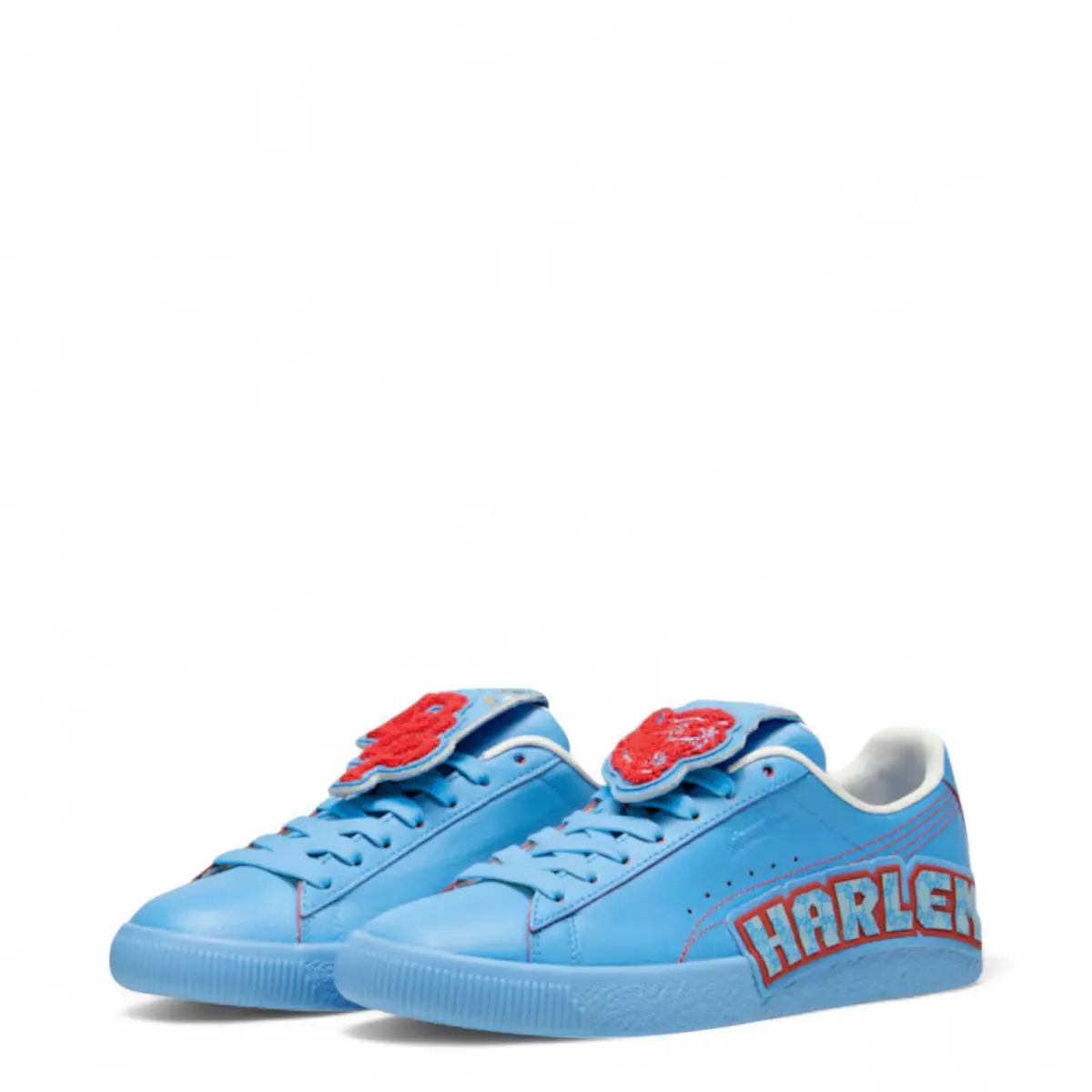 Puma shoes - Puma Clyde Dapper Dan - Clyde Dapper Dan - 394491 03 - Regal Blue/Burnt Red 0