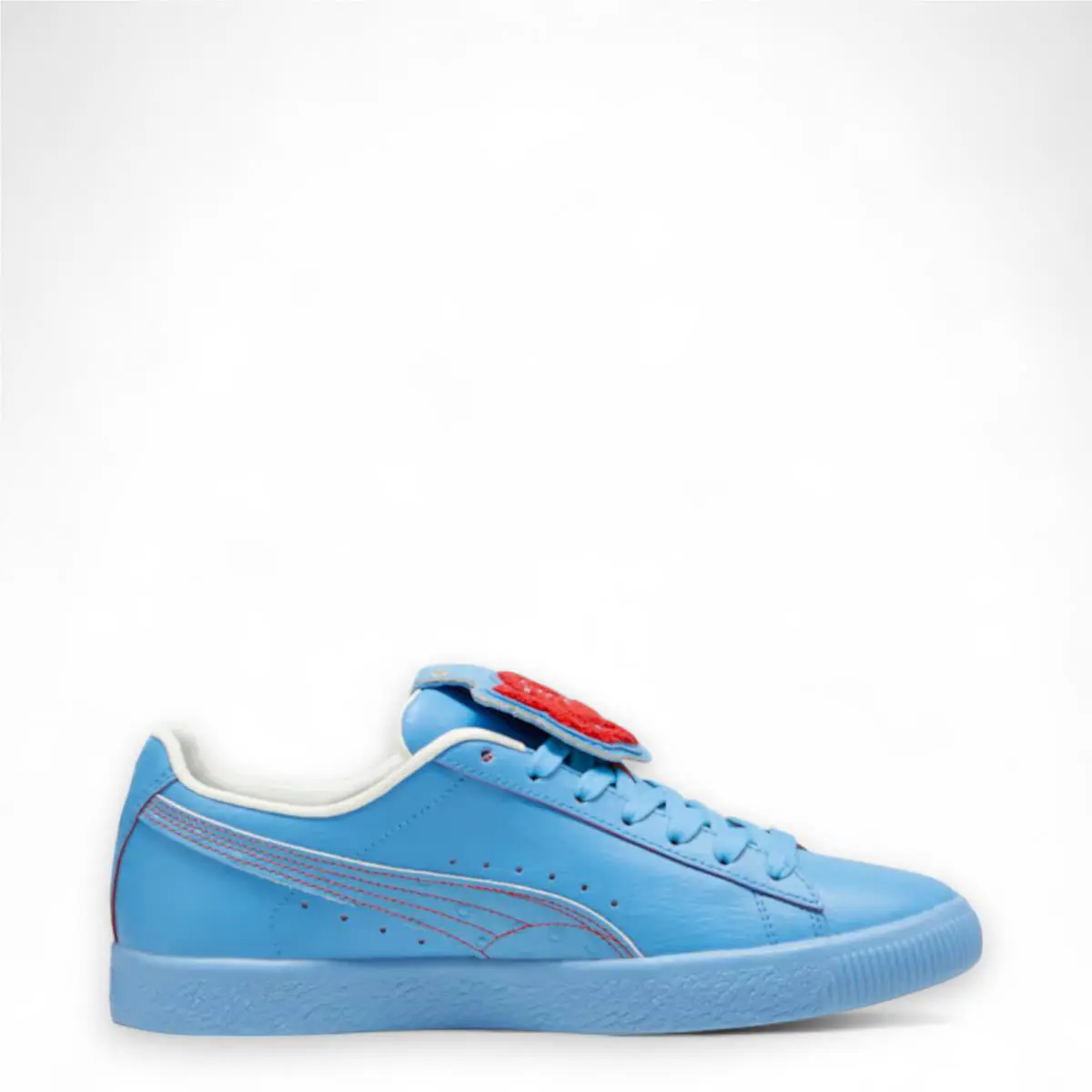 Puma shoes - Puma Clyde Dapper Dan - Clyde Dapper Dan - 394491 03 - Regal Blue/Burnt Red 1