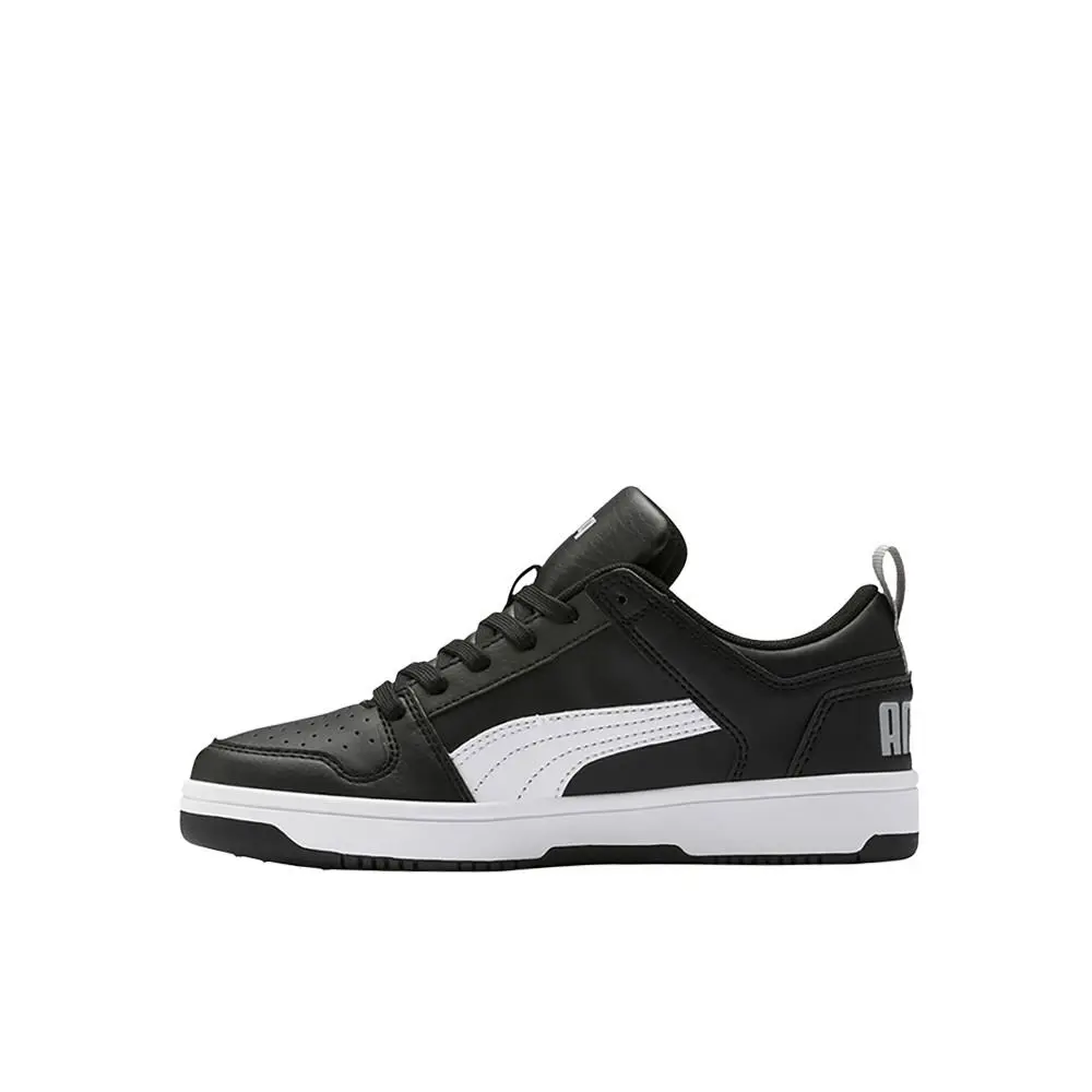 Puma shoes - PUMA Rebound Layup Lo Lace Up  Youth - 37049002 - Black 8