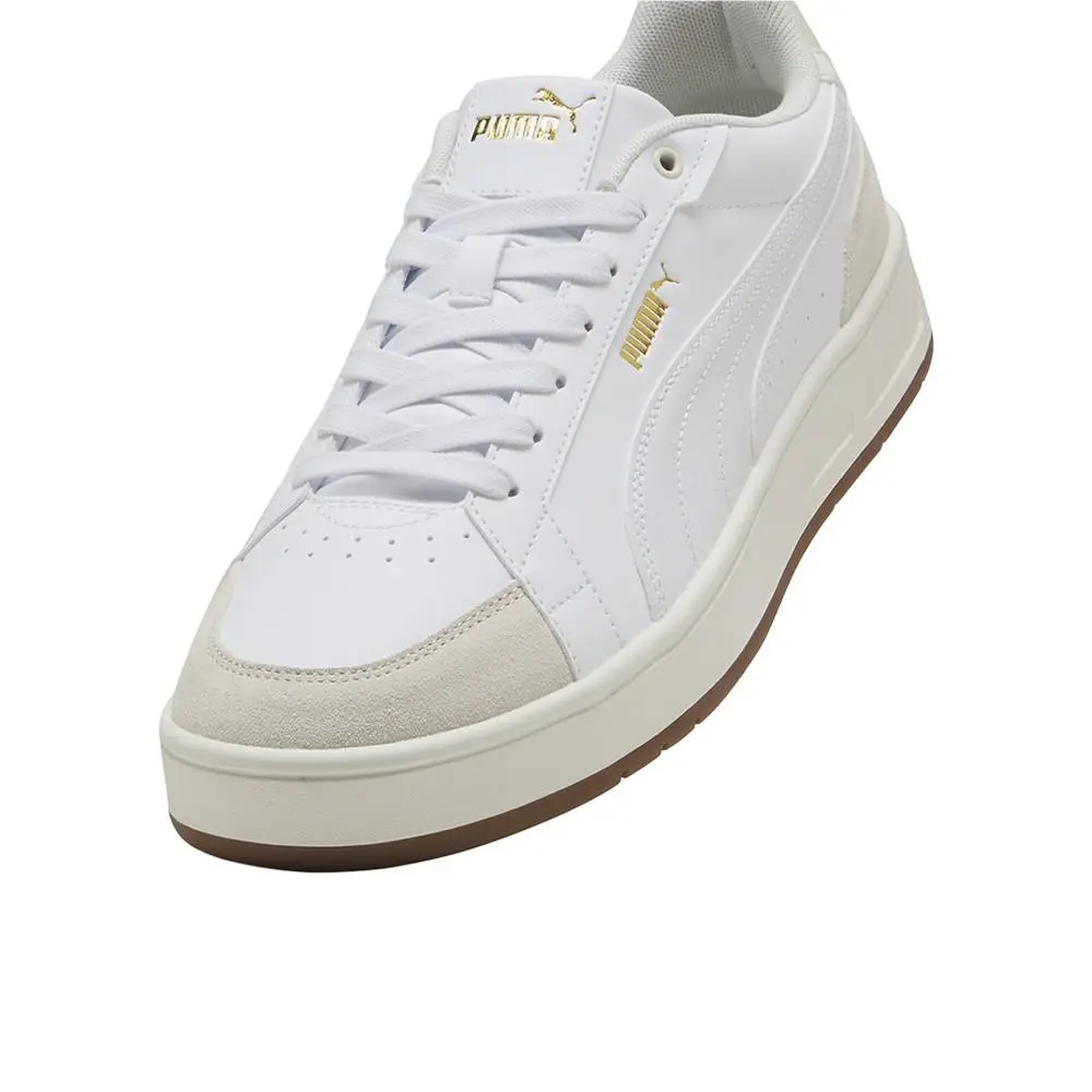 Puma shoes - PUMA Court Classico Sport Lace Up - 40073106 - White 4