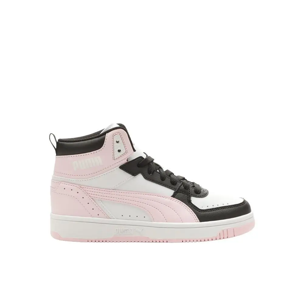 Puma Rebound Joy High Top Youth Girls Pink Sneakers Casual Shoes 37468723