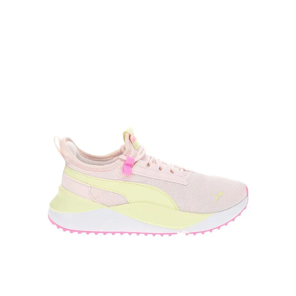 Puma Pacer Easy Street Lace Up Youth Girls Pink Sneakers Casual Shoes 38443624 - Pink
