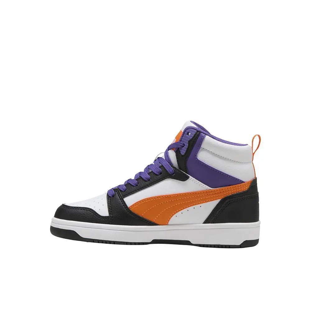 Puma shoes - PUMA Rebound V6 Mid High Top  Youth - 39383134 - White 1