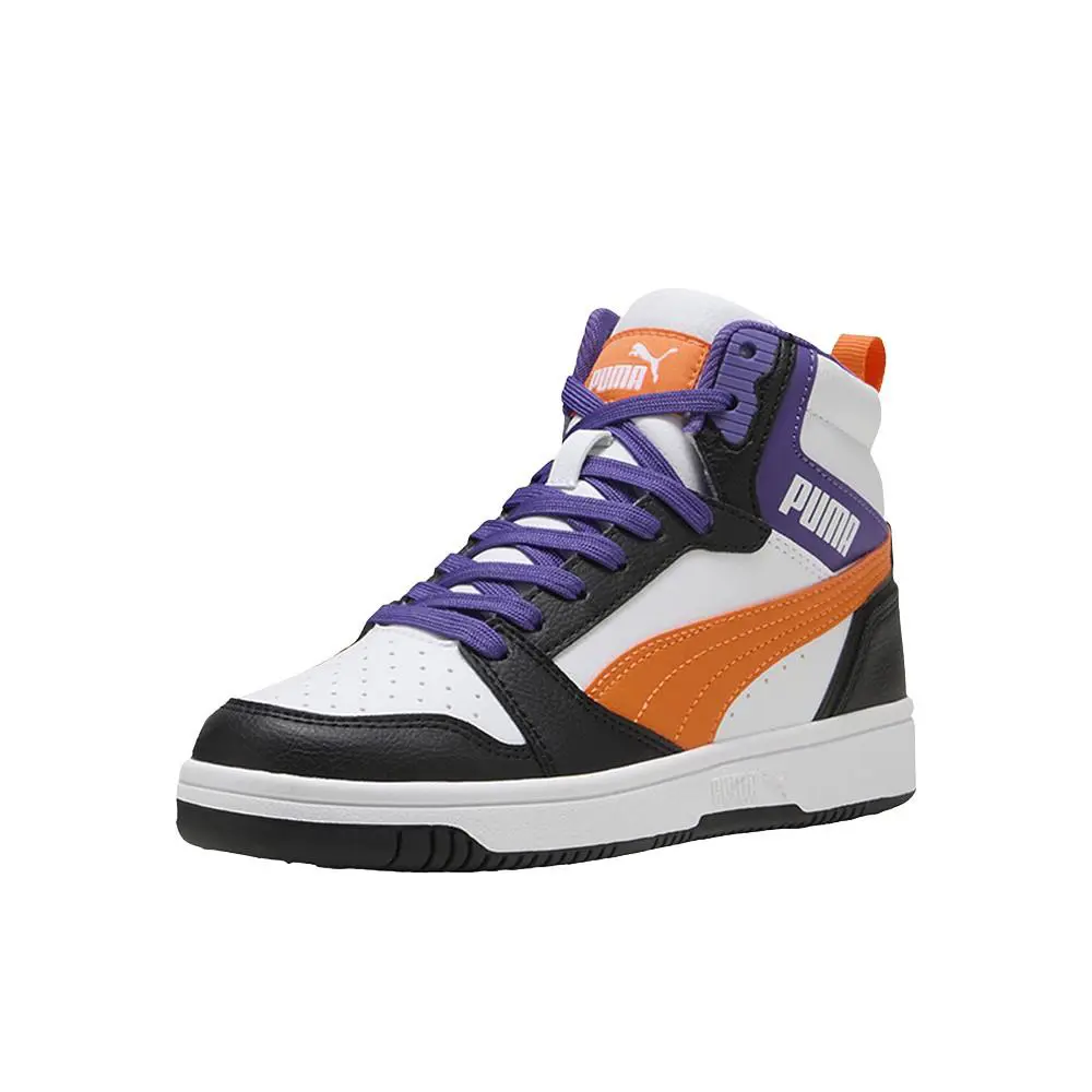 Puma shoes - PUMA Rebound V6 Mid High Top  Youth - 39383134 - White 8