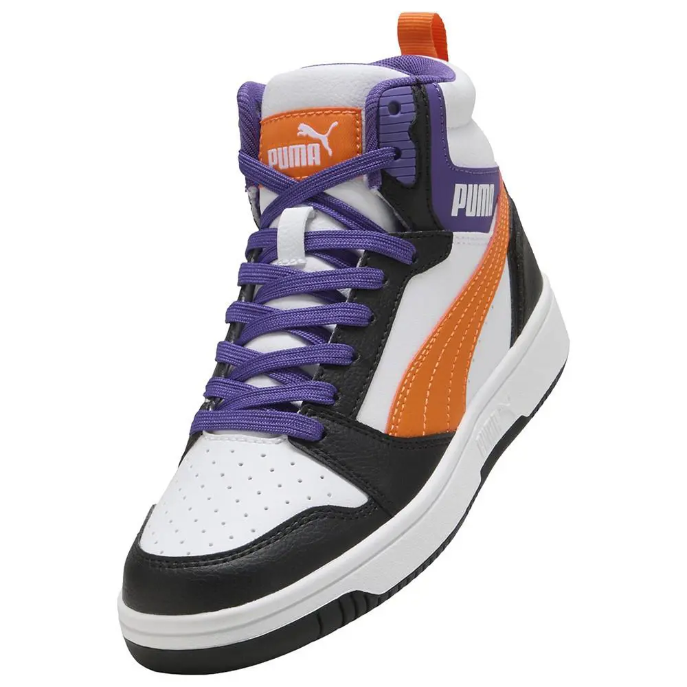 Puma shoes - PUMA Rebound V6 Mid High Top  Youth - 39383134 - White 12