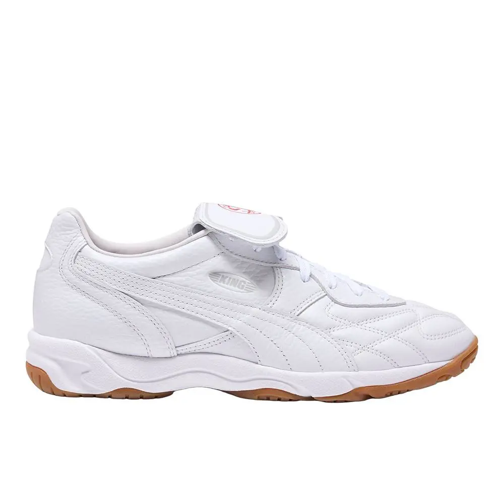 Puma Chivas X Liberal Ministries King Indoor Lace Up Mens White Sneakers Casua