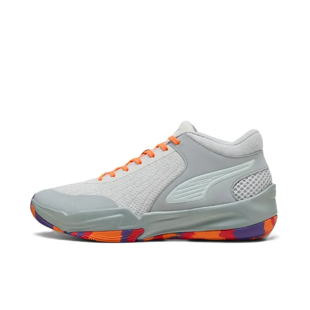 Puma shoes - 312316 01 - 312316 01 - Cool Mid Gray-Team Violet 0