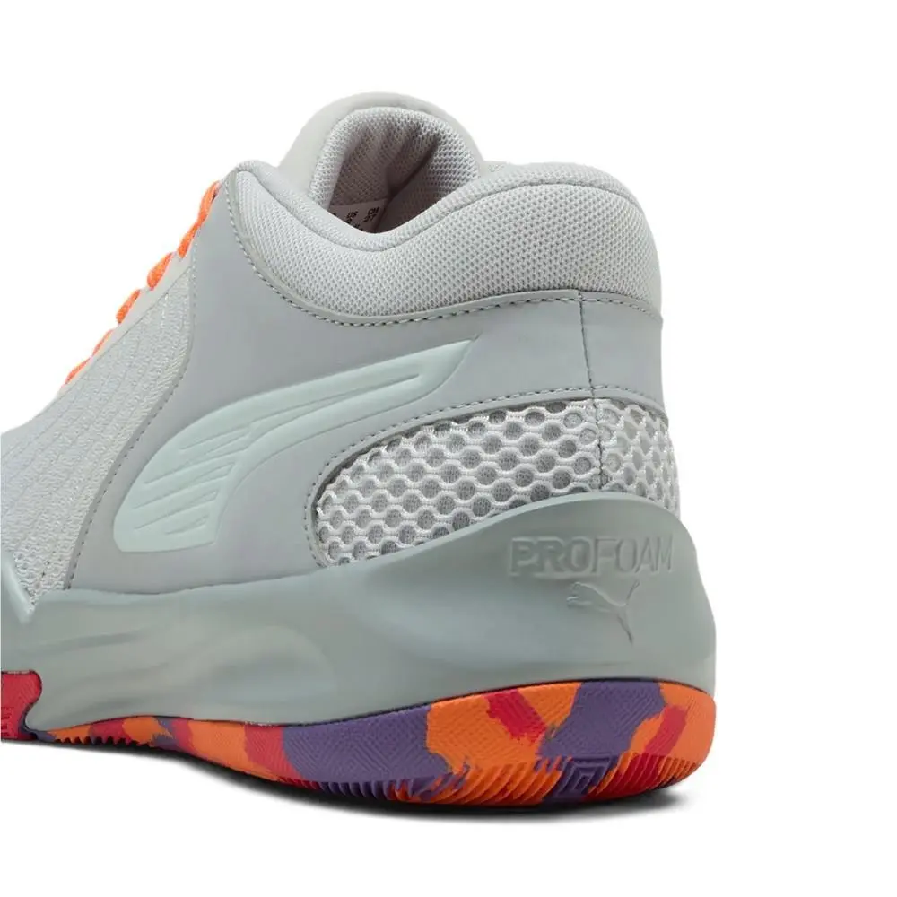 Puma shoes - 312316 01 - 312316 01 - Cool Mid Gray-Team Violet 7
