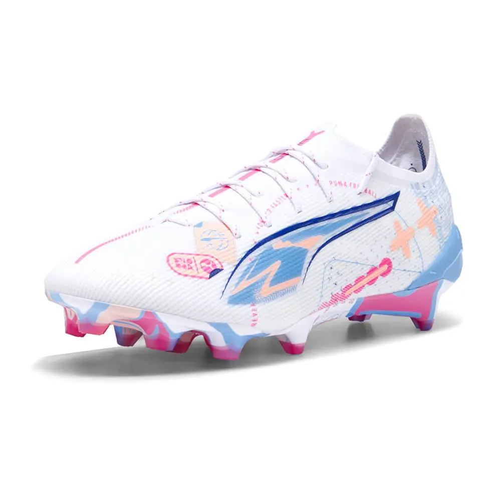 Puma shoes - PUMA Ultra 5 Ultimate Vol. Up Firm Ground Soccer Cleats - 10806301 - White 0