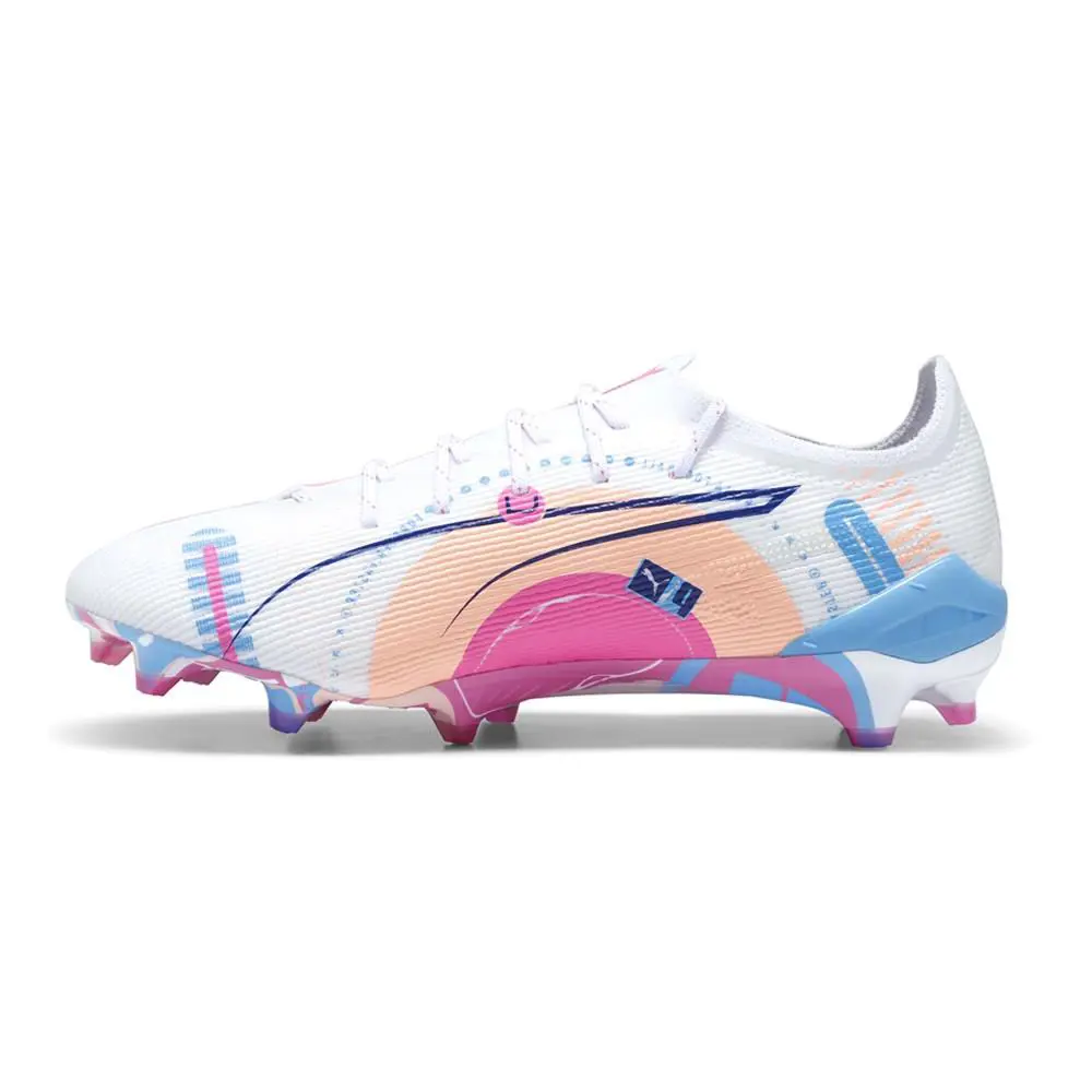 Puma shoes - PUMA Ultra 5 Ultimate Vol. Up Firm Ground Soccer Cleats - 10806301 - White 1