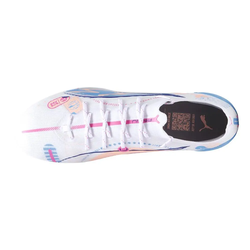 Puma shoes - PUMA Ultra 5 Ultimate Vol. Up Firm Ground Soccer Cleats - 10806301 - White 2