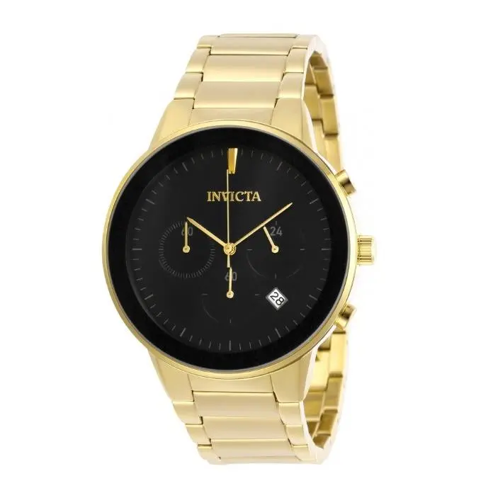 Invicta Men`s Watch Specialty Quartz Chronograph Black Dial Bracelet 29480