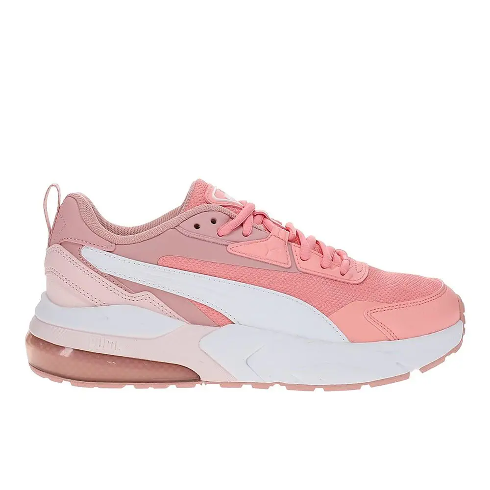 Puma Vis2k Lace Up Womens Pink Sneakers Casual Shoes 39548107