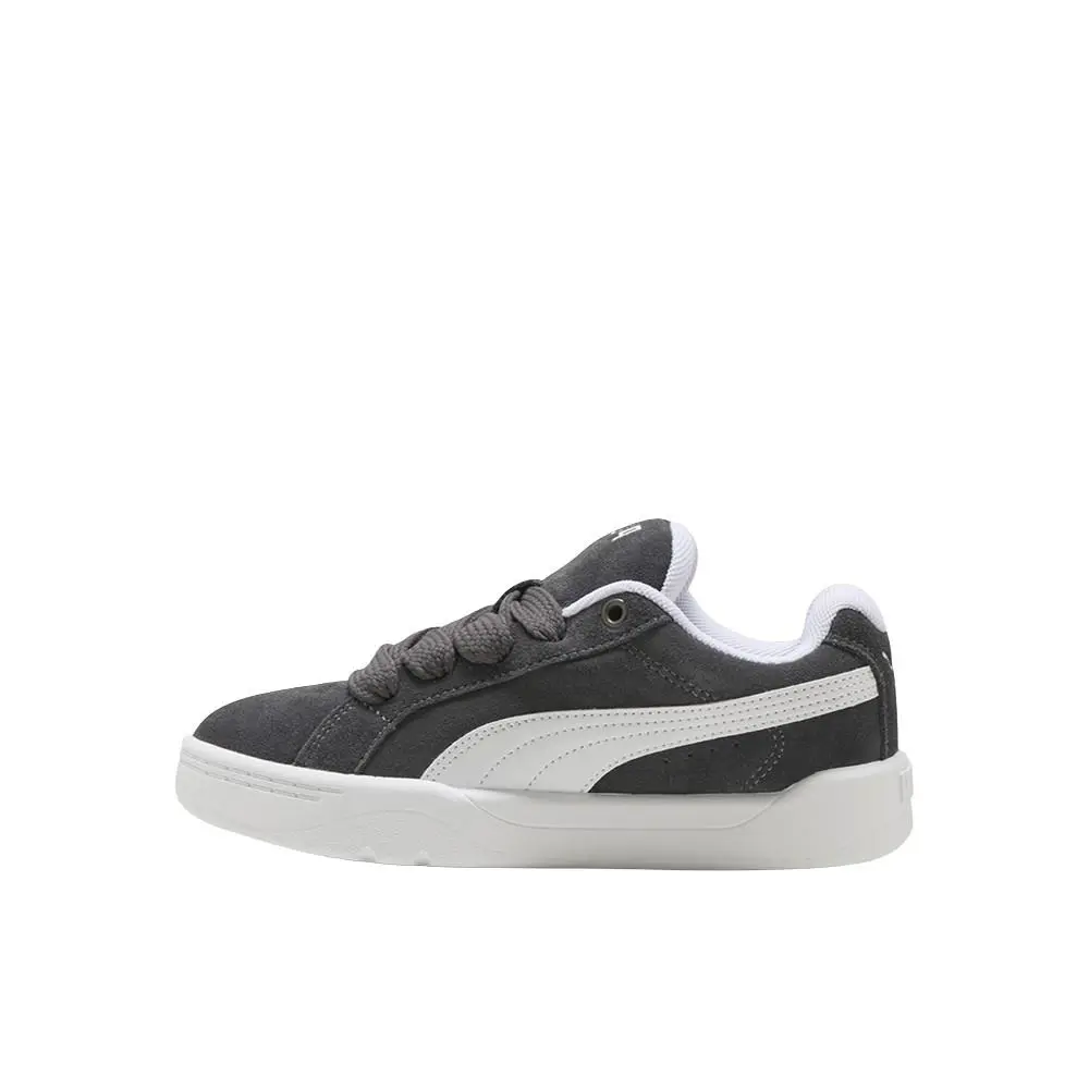 Puma shoes - PUMA Park Lifestyle Easy Suede Lace Up  Youth - 40433802 - Grey 1