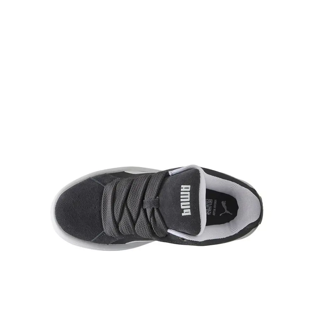 Puma shoes - PUMA Park Lifestyle Easy Suede Lace Up  Youth - 40433802 - Grey 2