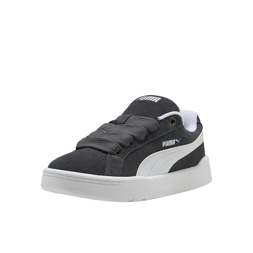 Puma shoes - PUMA Park Lifestyle Easy Suede Lace Up  Youth - 40433802 - Grey 6