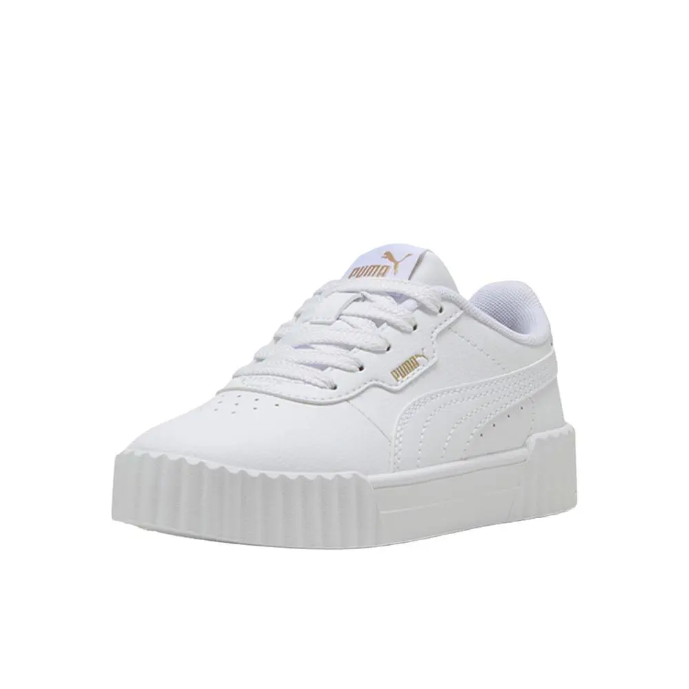 Puma shoes - PUMA Carina 3.0 Lace Up  Toddler - 40147701 - White 0