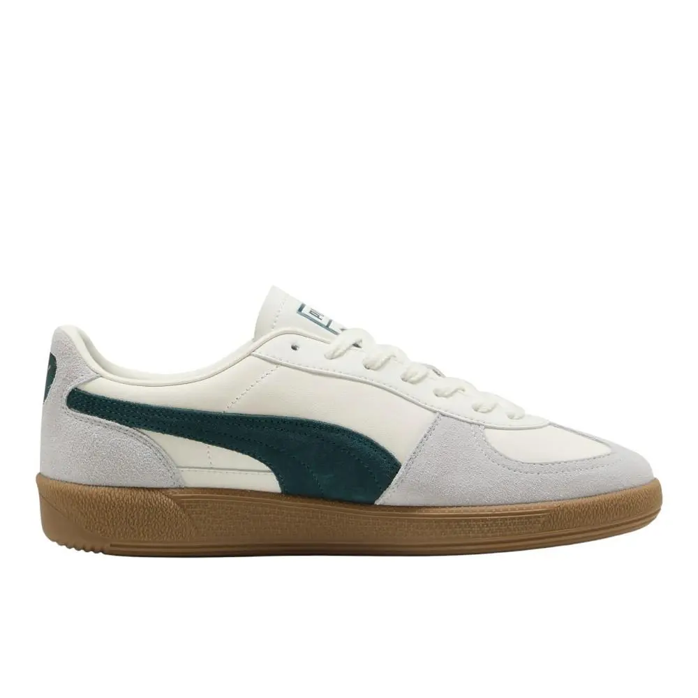 Puma shoes - PUMA Palermo Leather Lace Up - 39646422 - White 1