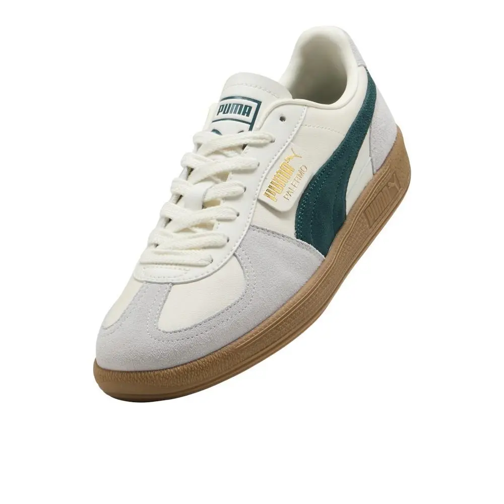 Puma shoes - PUMA Palermo Leather Lace Up - 39646422 - White 4