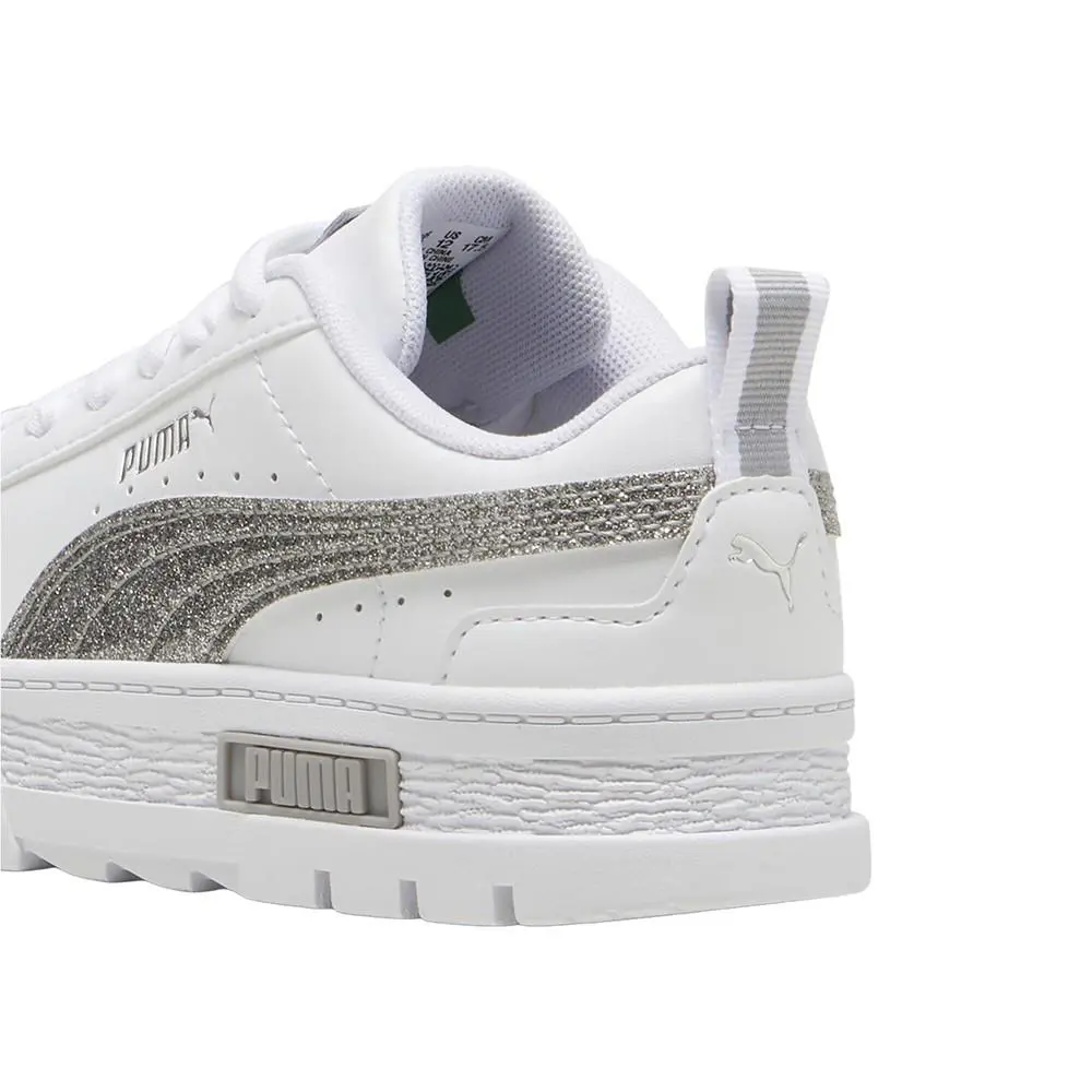 Puma shoes - PUMA Mayze Glitter Lace Up  Toddler - 39970101 - White 13