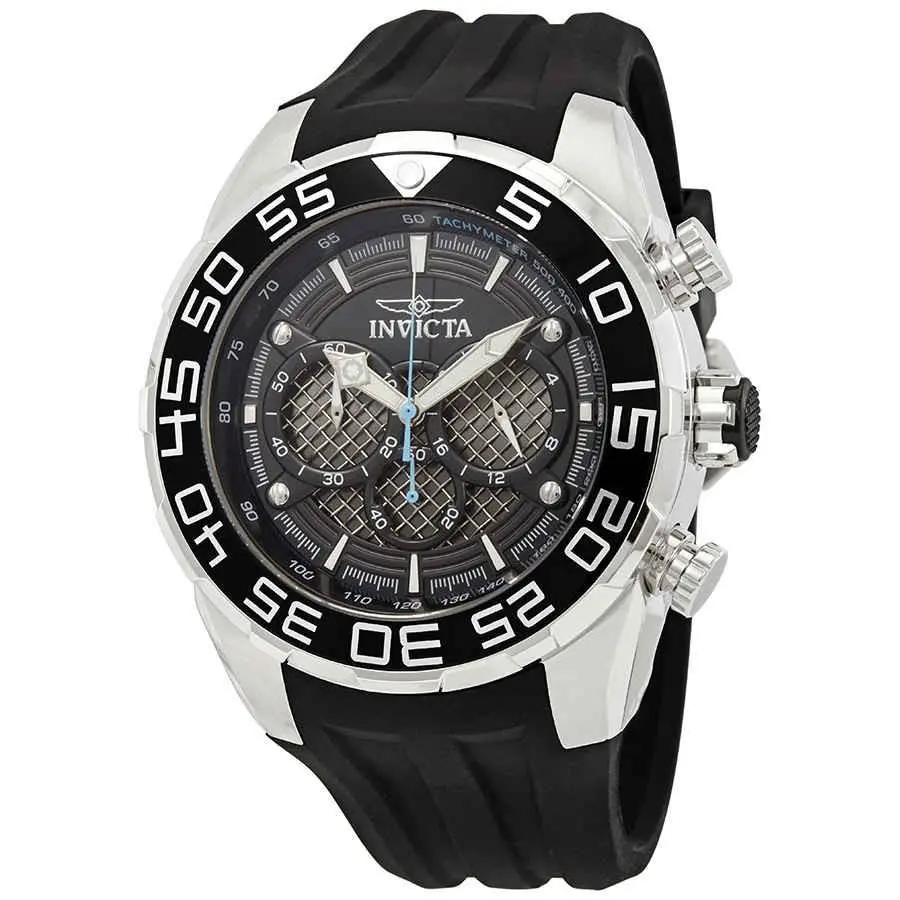 Invicta 26314 Speedway Black Dial 50 mm Men`s Watch