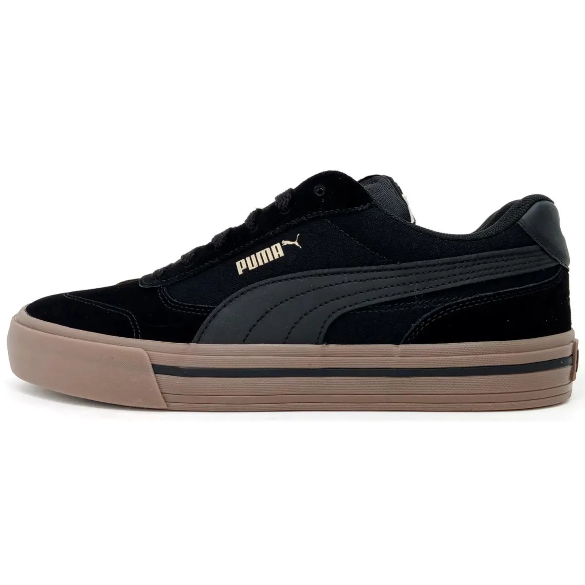 Puma shoes - Puma Court Classic Vulcanized - Court Classic Vulcanized - 404131 01 - Black (UPC: 198555176247) 3