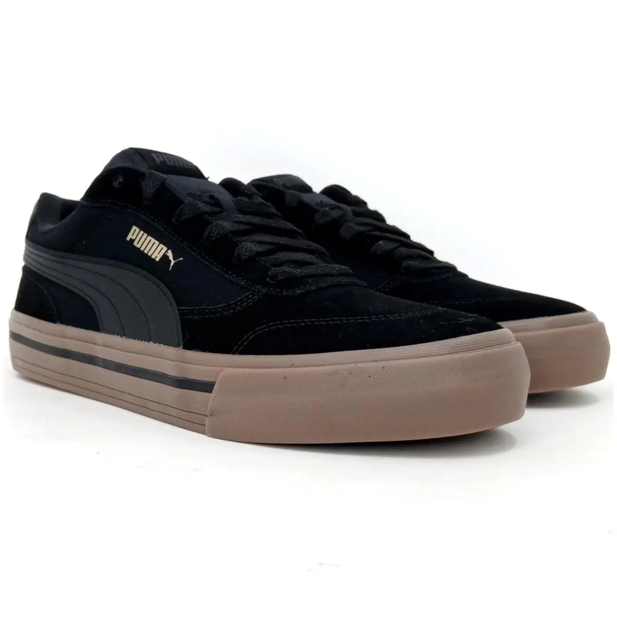 Puma Men`s Court Classic Vulcanized Sportswear Sneakers Size 11.5 US