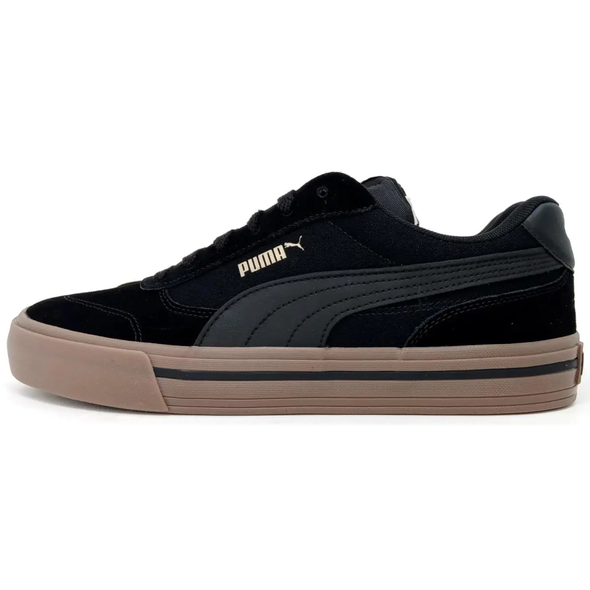 Puma shoes - Puma Court Classic Vulcanized - Court Classic Vulcanized - 404131 01 - Black (UPC: 198555176278) 3