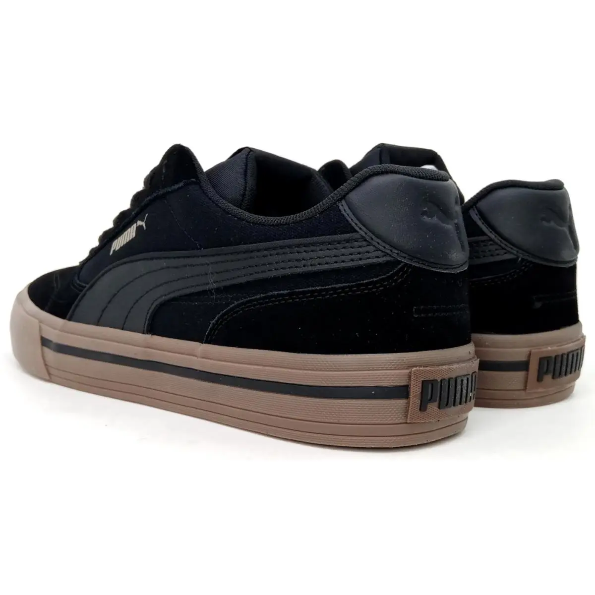 Puma shoes - Puma Court Classic Vulcanized - Court Classic Vulcanized - 404131 01 - Black (UPC: 198555176278) 4