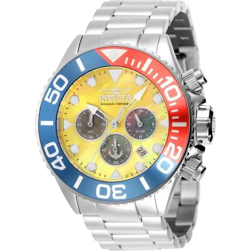 Invicta Men`s Ocean Voyage 52mm Quartz Watch IN-48596